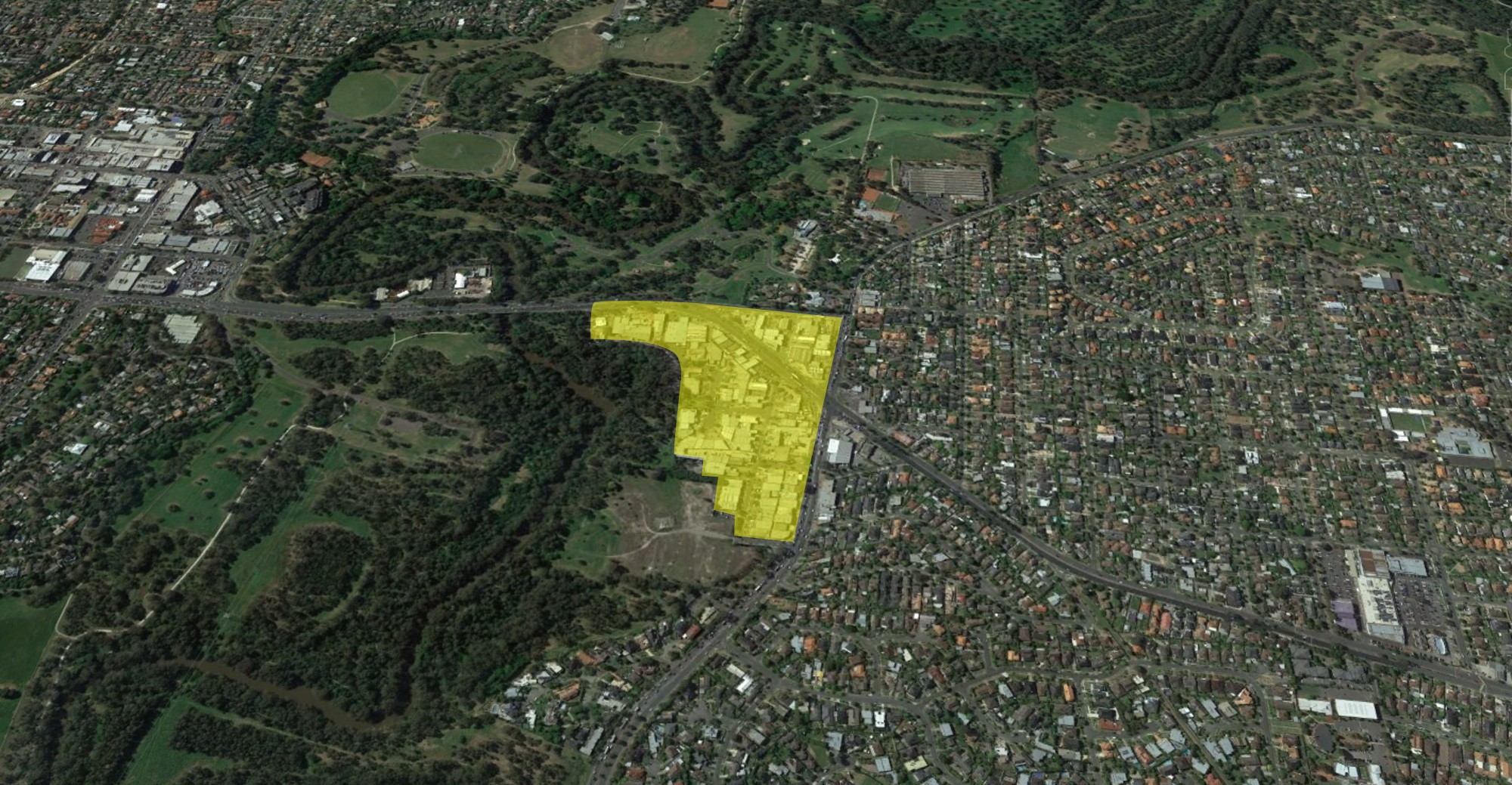 Bulleen Industrial Precinct Location