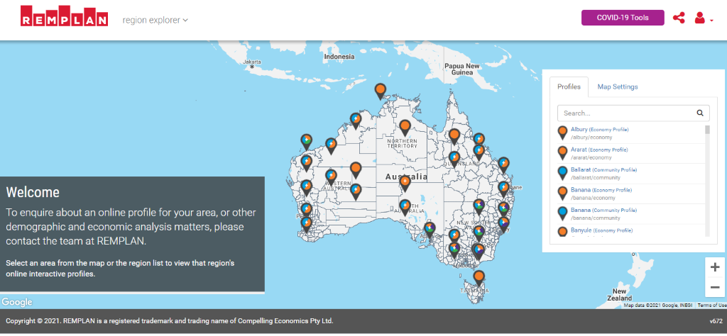 Map. Click to visit our Region Explorer application.

